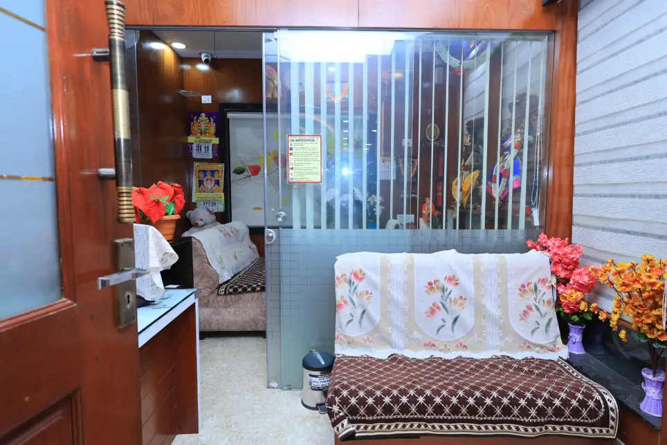 Thendral Inn reception near CMC Hospital Vellore