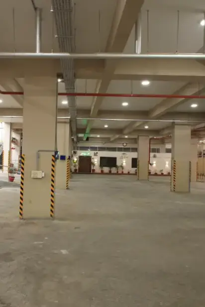 Secure car parking at Thendral Inn Vellore