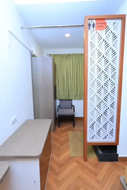 Dressing room at Thendral Inn Vellore